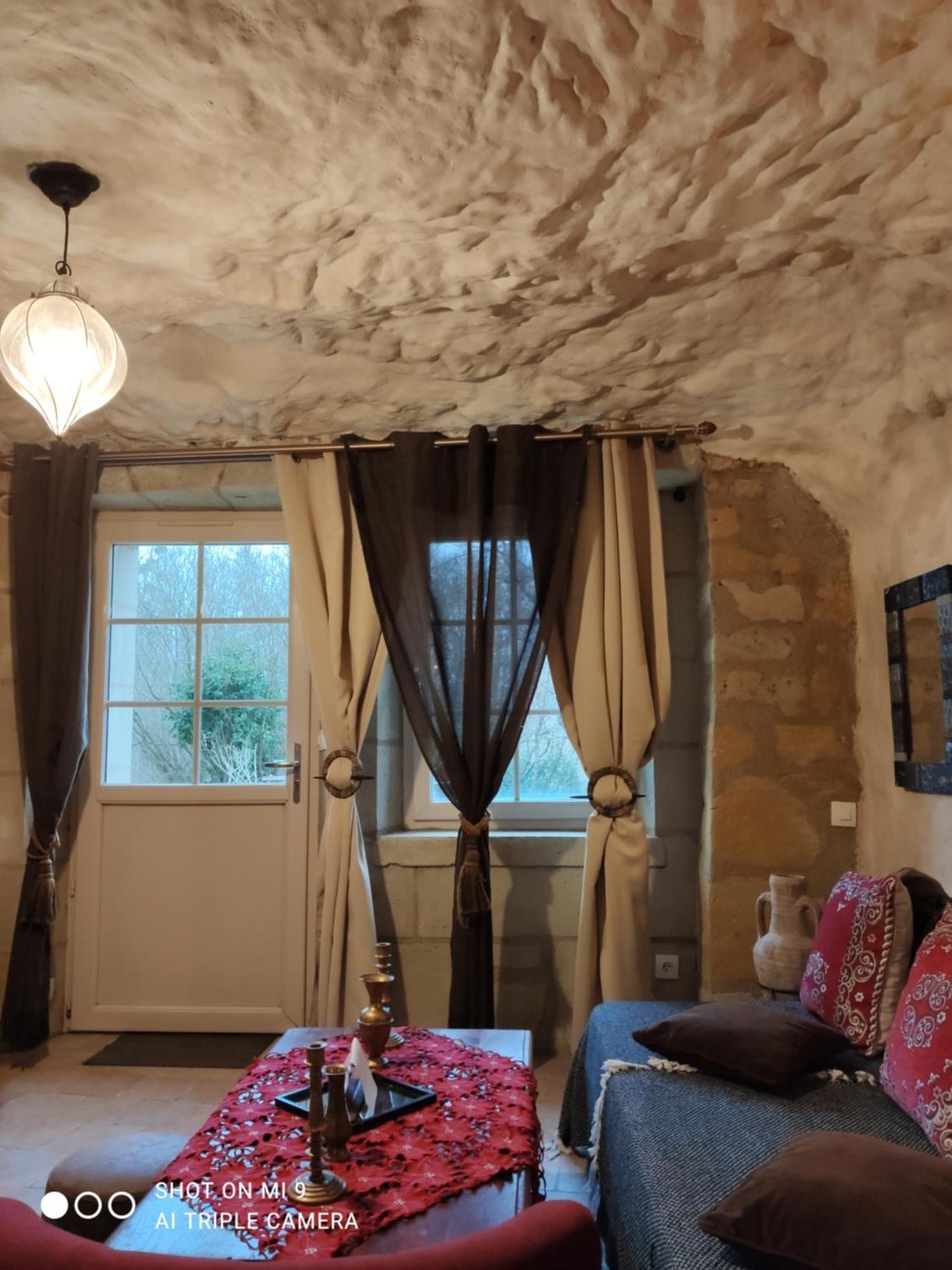 Bed and Breakfast Troglodelice Azay-le-Rideau Esterno foto