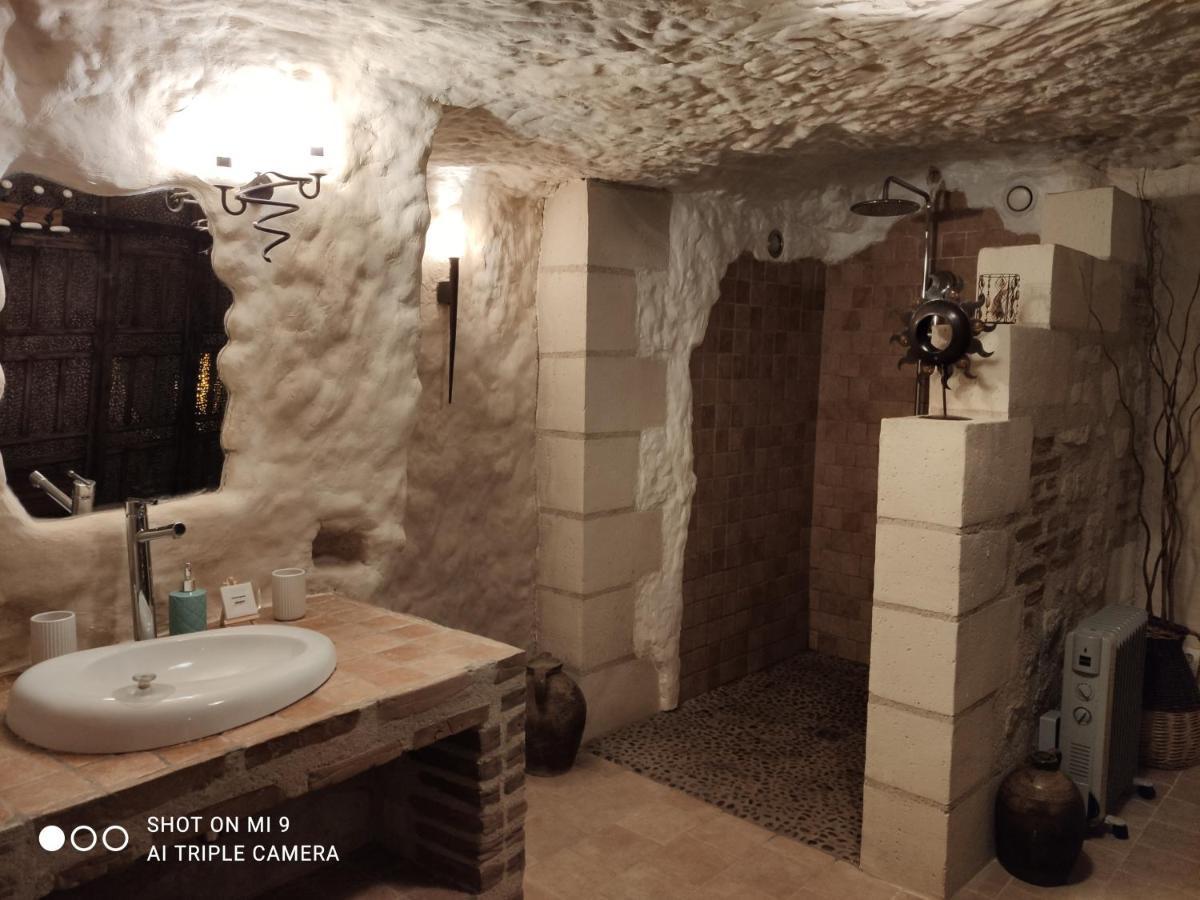 Bed and Breakfast Troglodelice Azay-le-Rideau Esterno foto