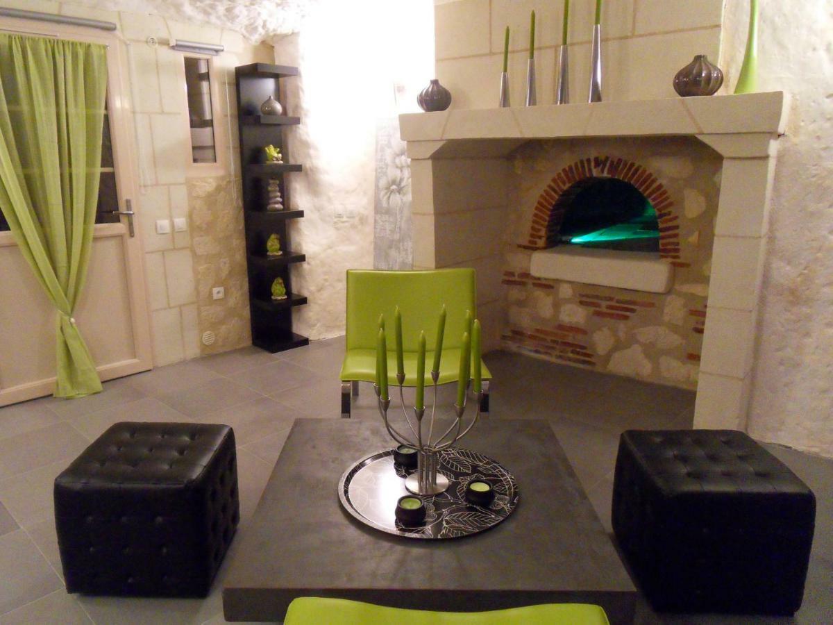 Bed and Breakfast Troglodelice Azay-le-Rideau Esterno foto